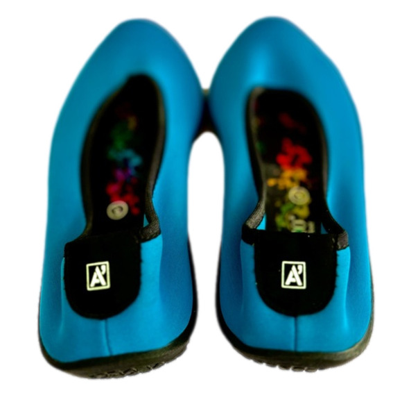 Arcopedico Lolita Turquoise Size 41 US 9.5-10 Ballet Flats Turquoise NEW - Picture 4 of 12